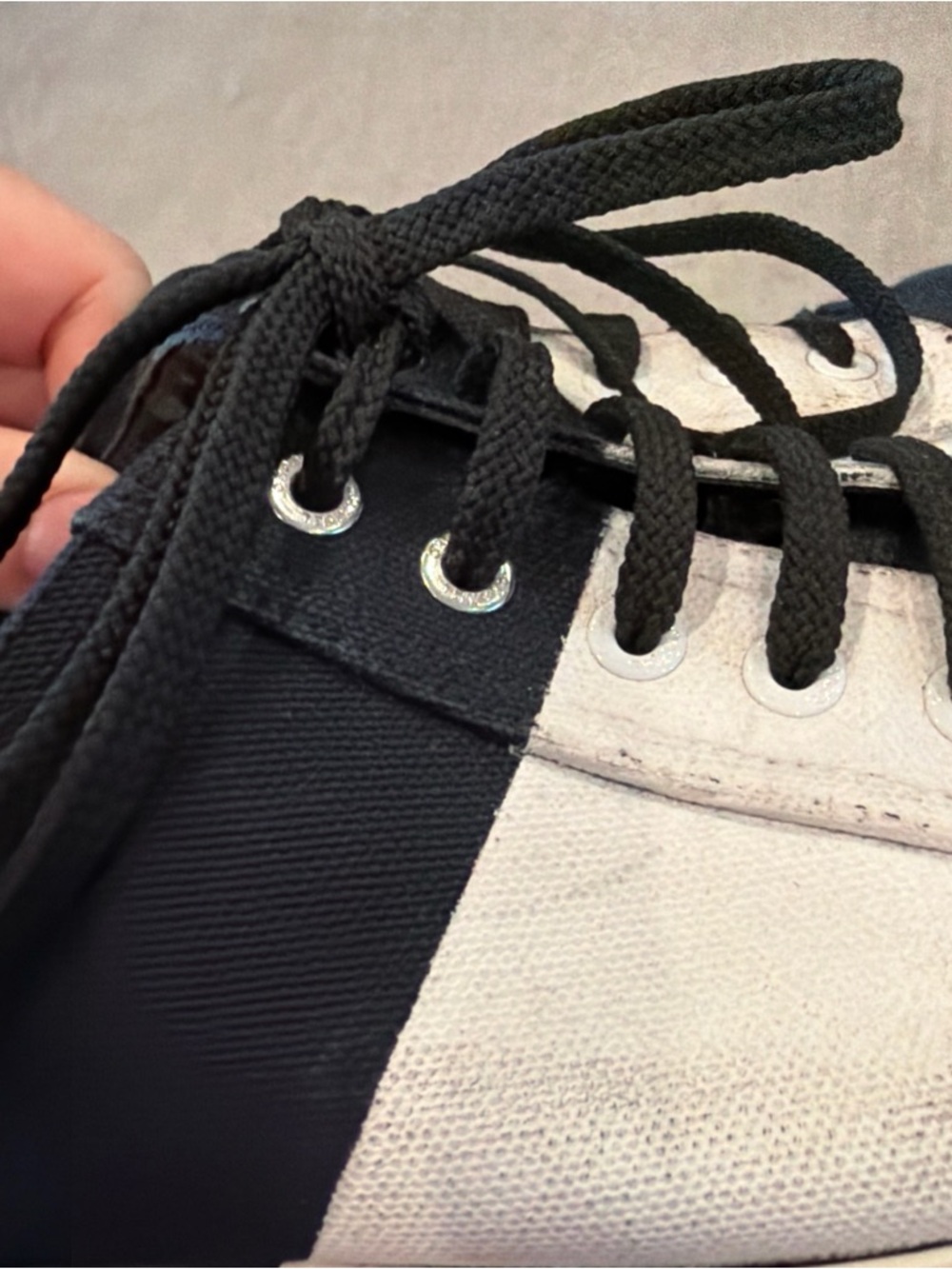 Chanel Navy & White canvas logo Sneakers 
EU 37.5 US 7.5 - Picture 7 of 15